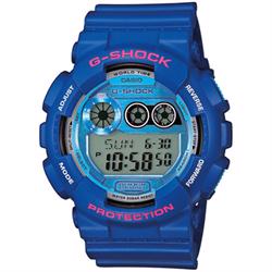 Image of Casio G-Shock GD-120TS-2ER helt blåt multi digital ur